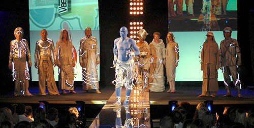 Devotees at a a Fashion show, Estonia